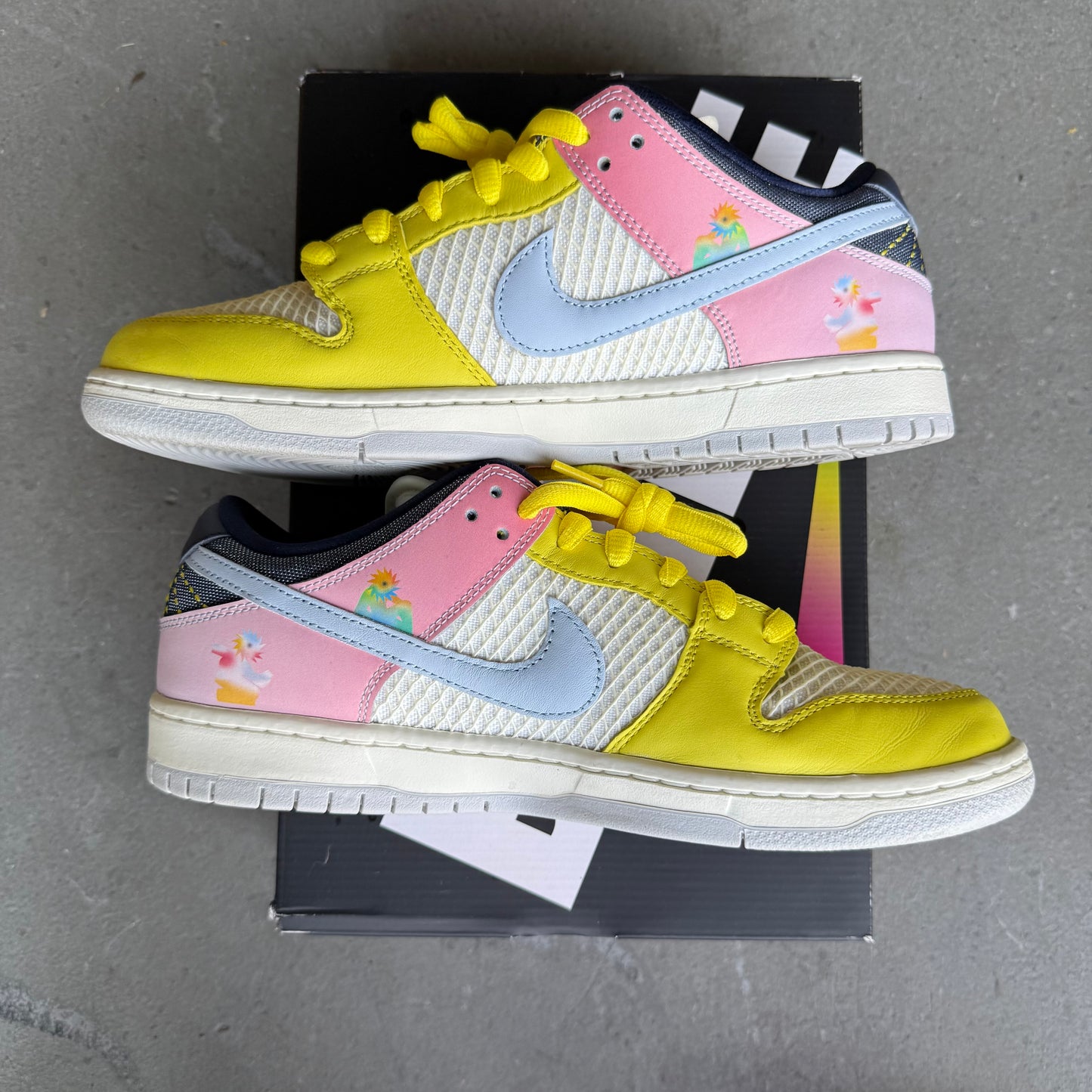 Nike SB Dunk Low Pro Be True Xavier Schipani *pre-owned* (SIZE 10.5)