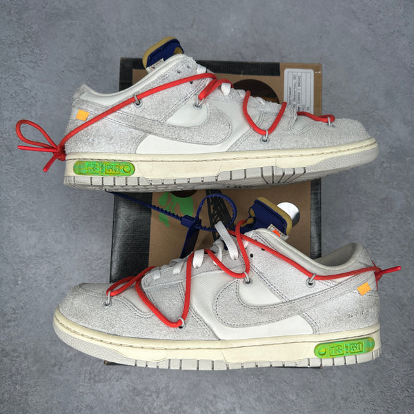 Nike Dunk Low Off-White Lot 13 *pre-owned* SIZE 11.5