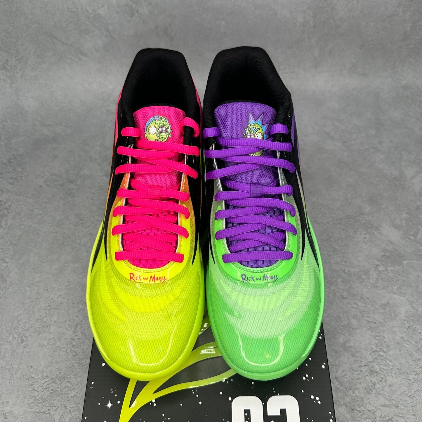 Puma LaMelo Ball MB.02 Rick & Morty Adventures - Kicks Collective PA - Puma - 377411 - 02 - Men's Shoes - 10M/11.5W - Brand New