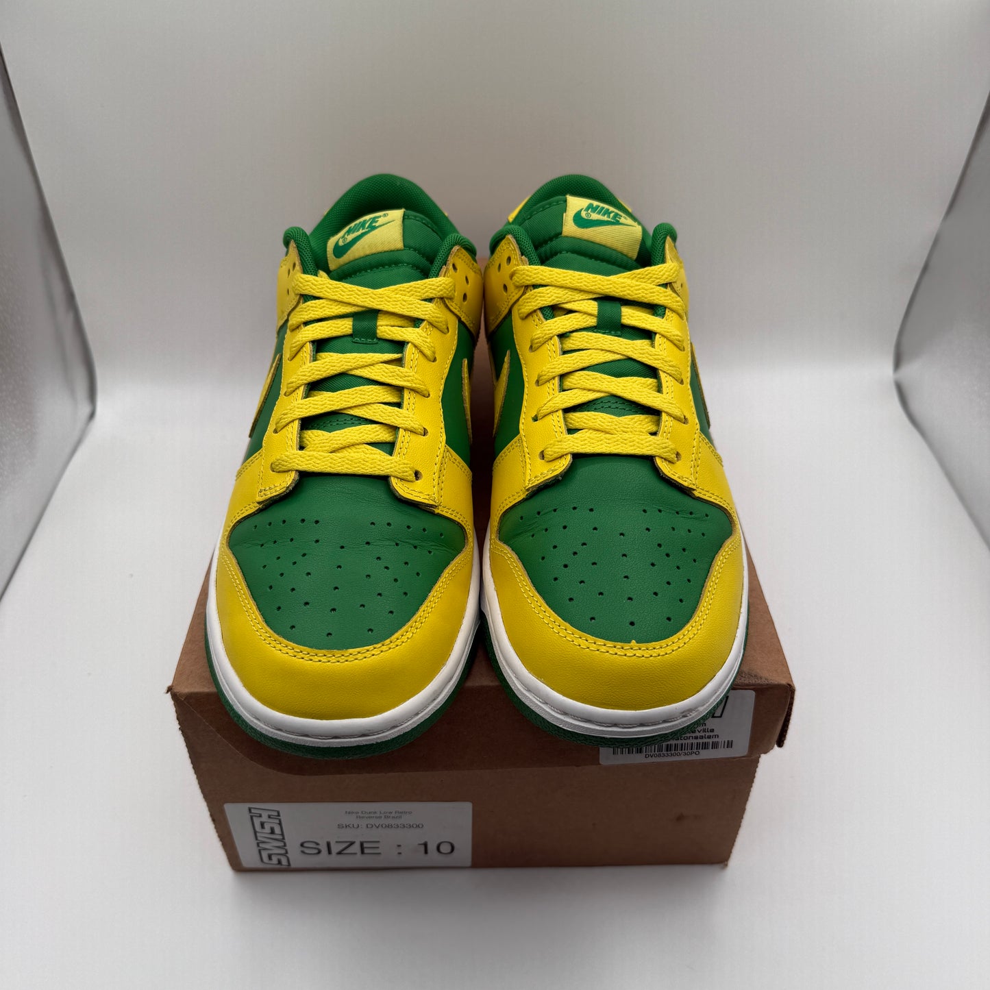 Nike Dunk Low Reverse Brazil *pre-owned* (SIZE 10)