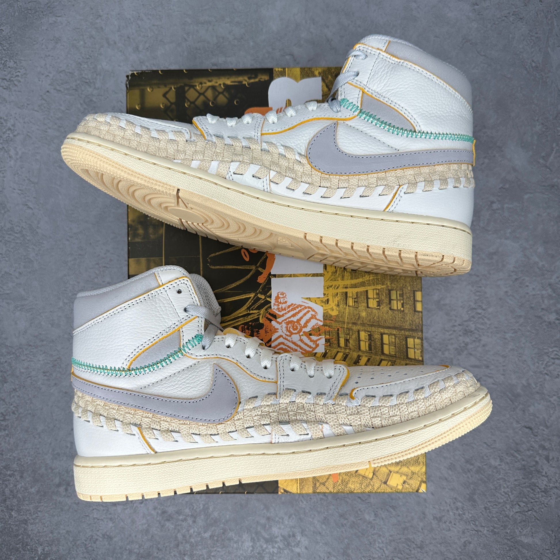 Jordan 1 Retro High OG SP Union LA Bephies Beauty Supply Summer of ‘96 VNDS *pre-owned* SIZE 9.5