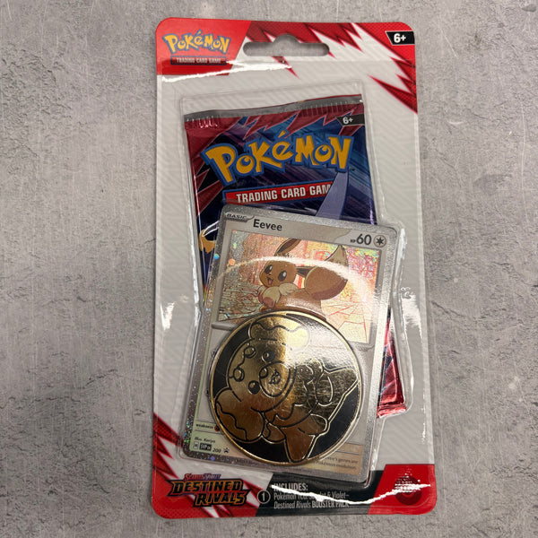 2025 Pokémon Scarlet & Violet Destined Rivals Eevee 1 Pack Blister Pack