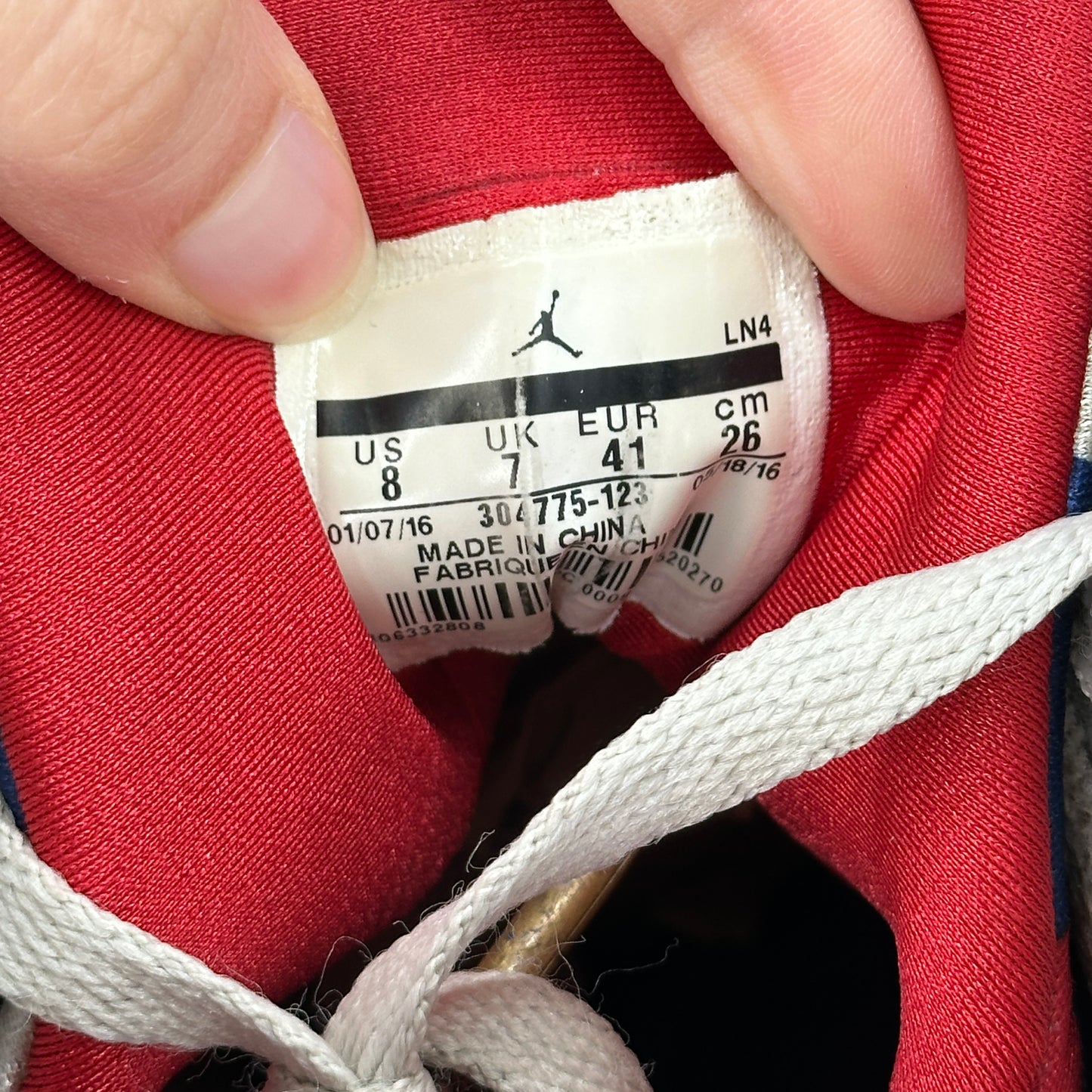 Jordan 7 Retro Tinker Alternate *pre-owned* SIZE 8