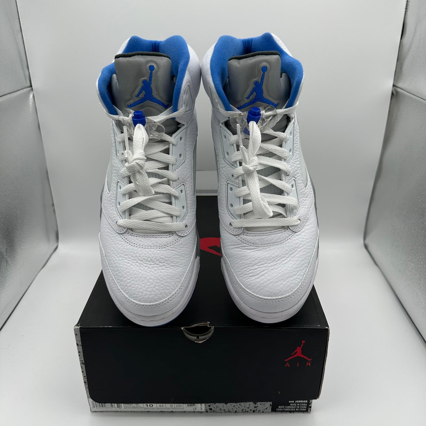 Jordan 5 Retro White Stealth (2021) *Pre-Owned* (SIZE 10)