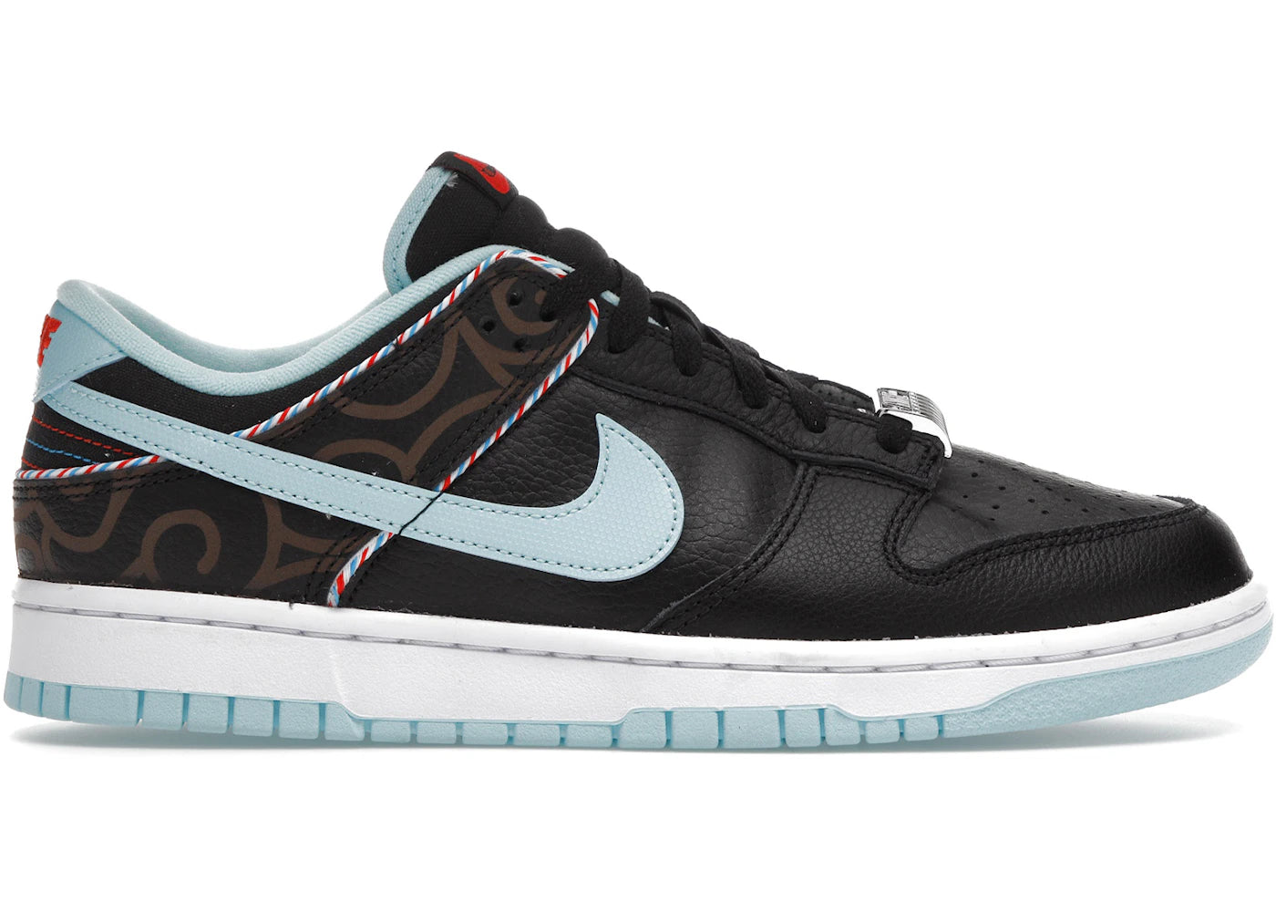 Nike Dunk Low SE Barber Shop Black *pre-owned* SIZE 8.5