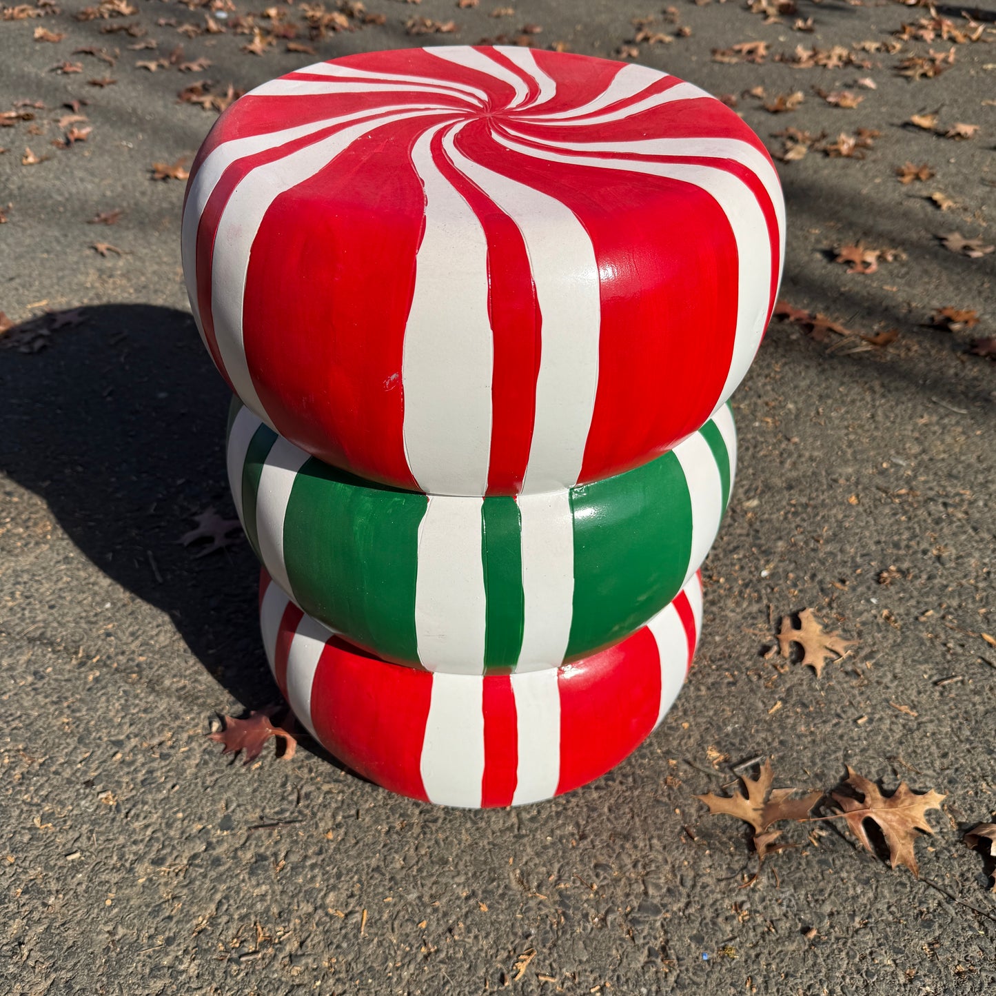 TikTok Viral Christmas Candy Mints Food Stool (DELIVERY ONLY)
