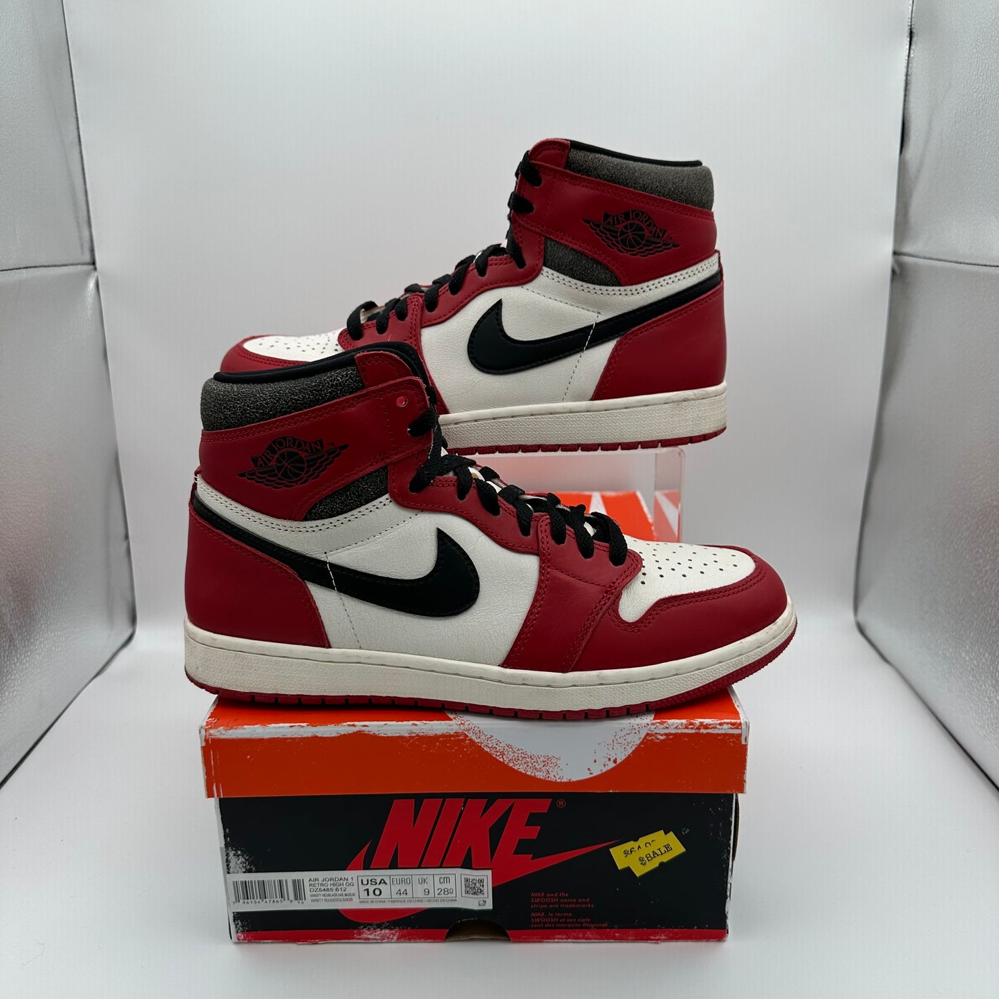 Jordan 1 High Lost and Found *pre-owned* (SIZE 10)