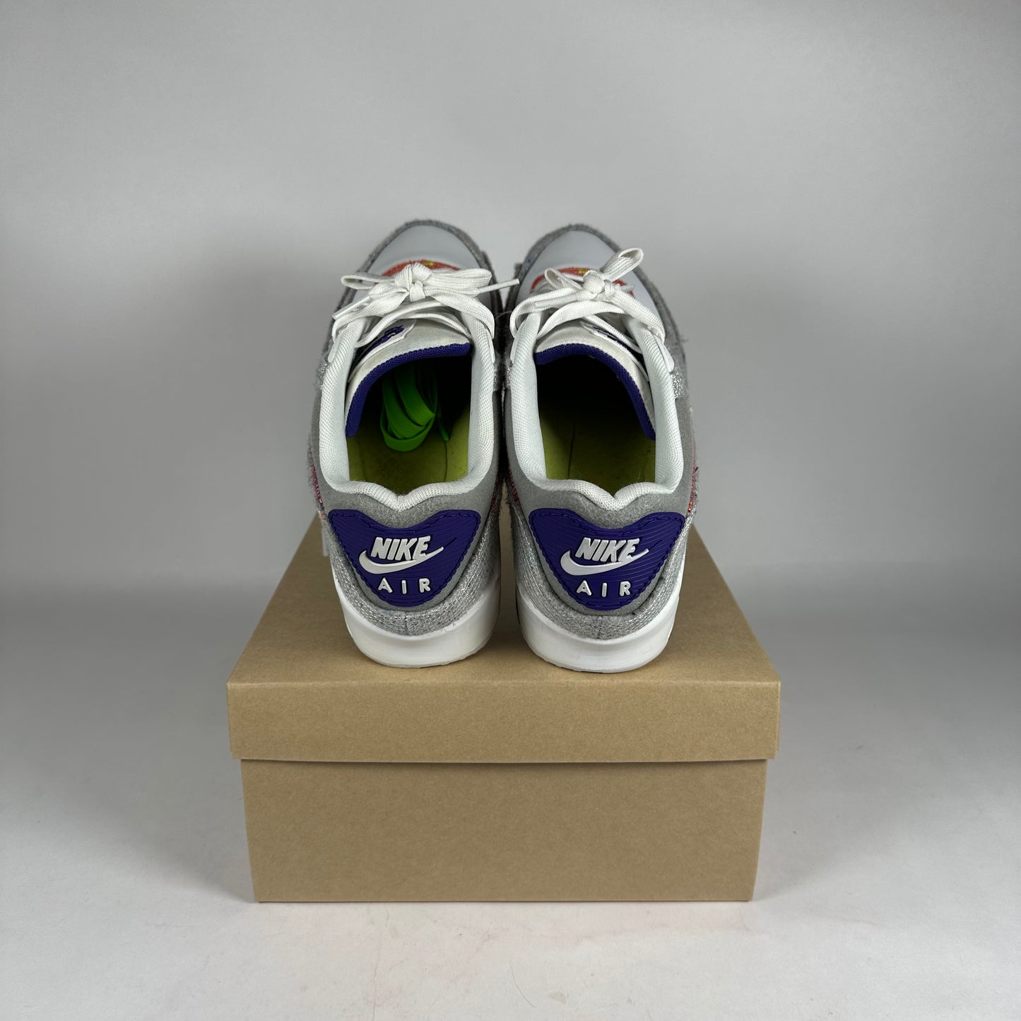 Nike Air Max 90 Jacquard Court Purple *pre-owned* size 9.5