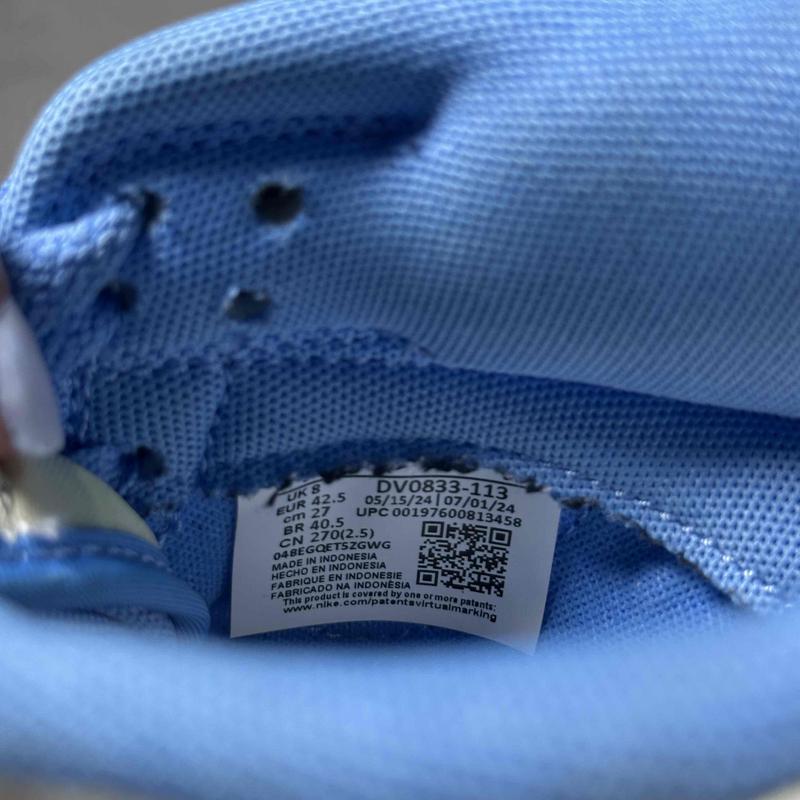 Nike Dunk Low Retro University Blue *pre-owned* SIZE 9