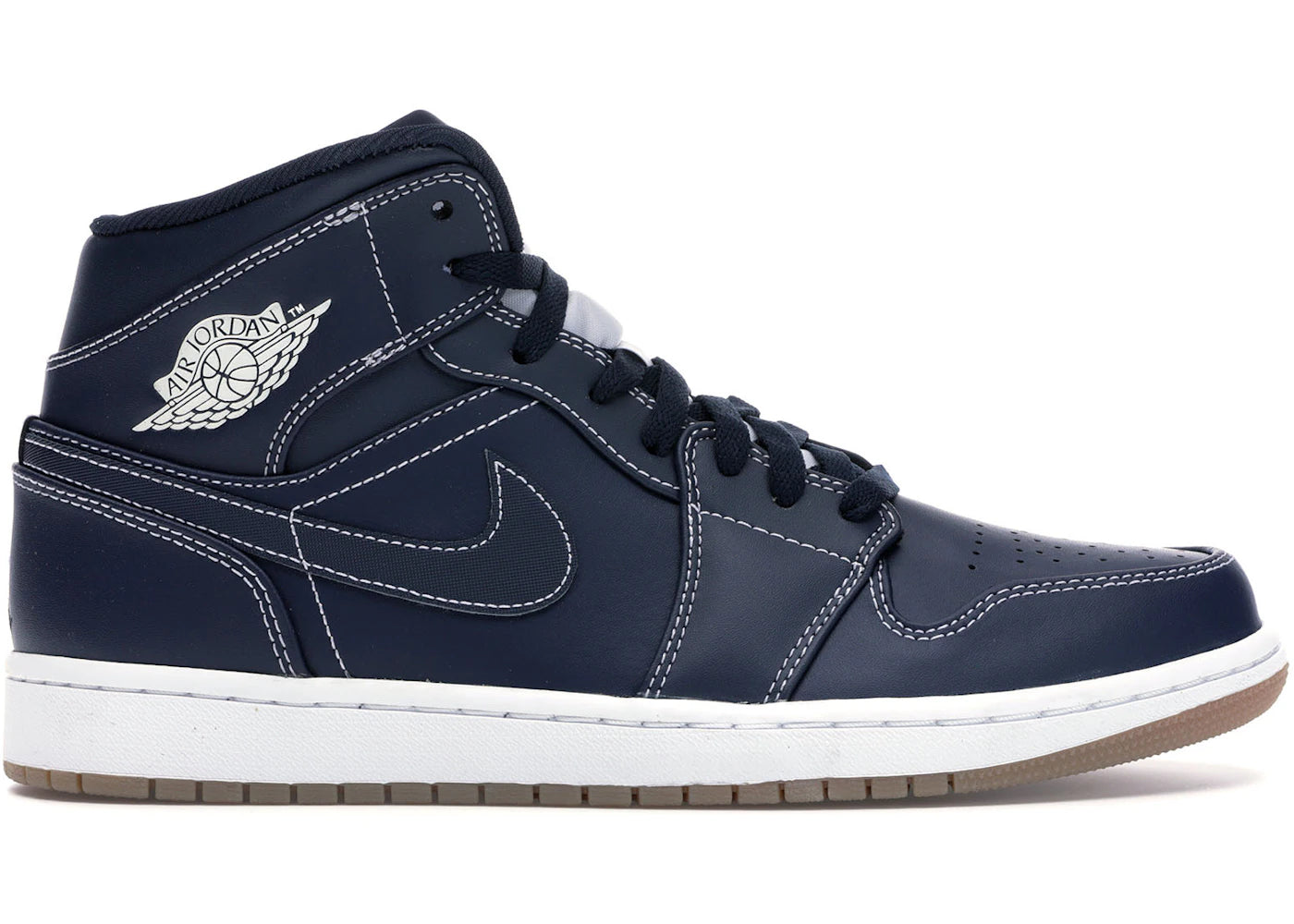 Jordan 1 Retro Mid Derek Jeter RE2PECT *pre-owned* SIZE 8.5