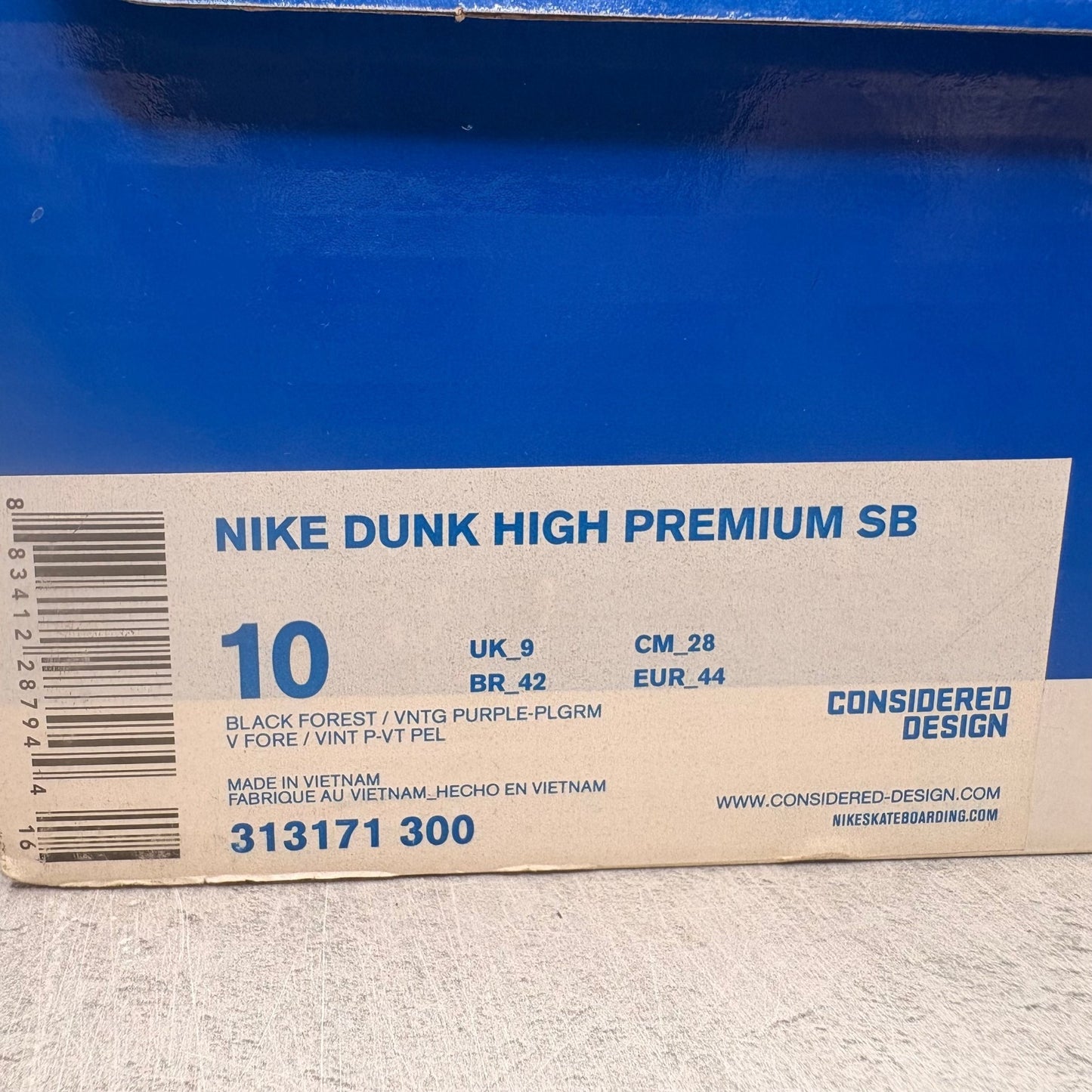 Nike SB Dunk High Skunk 420 *pre - owned* SIZE 10 - Kicks Collective PA - Nike - 313171-300 - Men's Shoes - 10M/11.5W - Pre - Owned