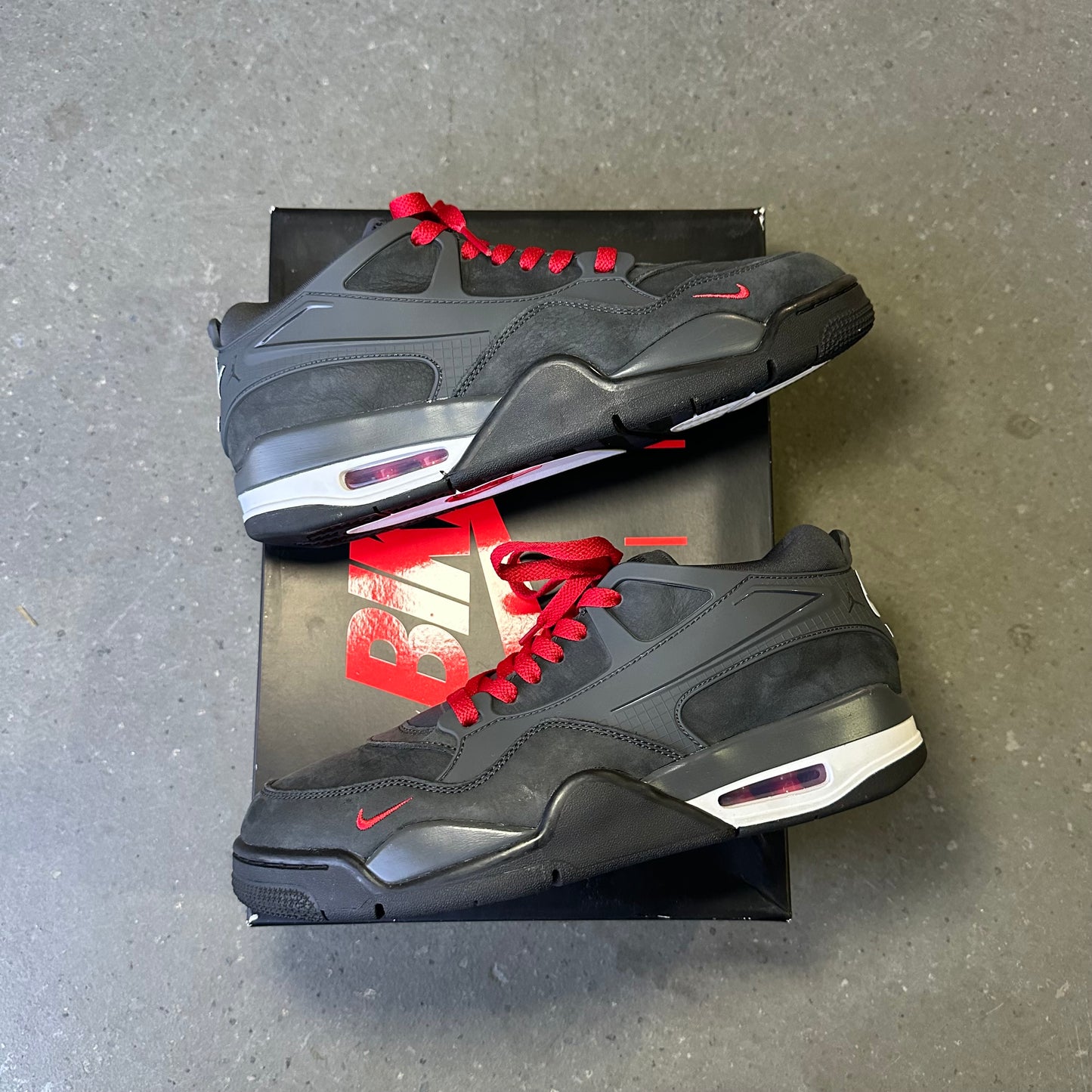 Jordan 4 RM SP Nigel Sylvester Driveway Grey *pre-owned* (SIZE 9.5)