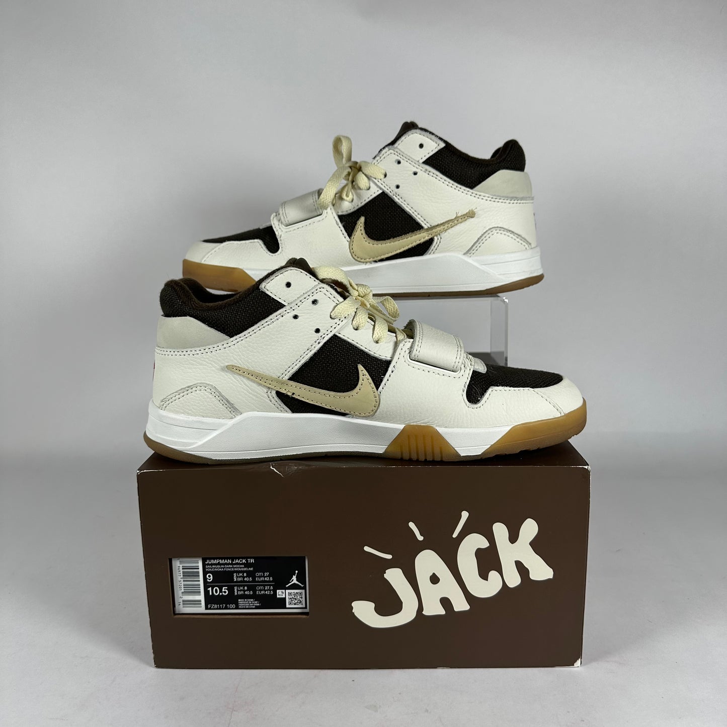 Jordan Jumpman Jack Sail *pre-owned* size 9