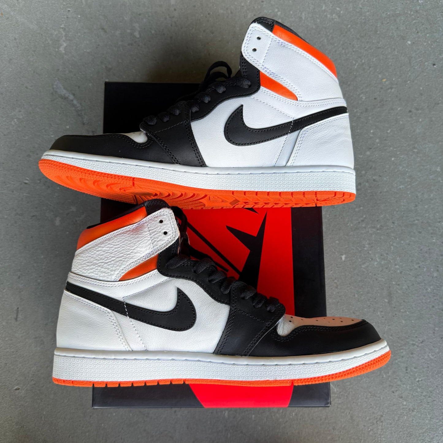 Jordan 1 Retro High Electro Orange *pre-owned* (SIZE 10)