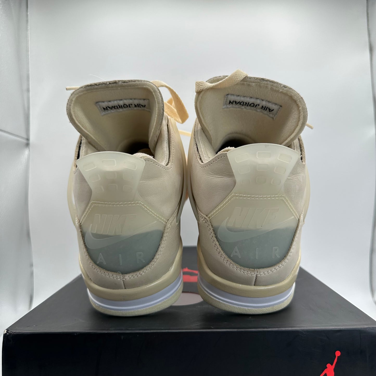 Jordan 4 Retro Off White Sail (Women’s) *pre-owned* (Size 10W/8.5M)