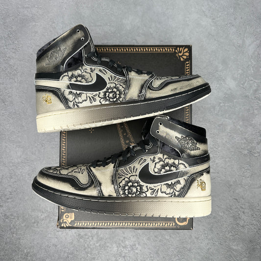 Jordan 1 High Zoom Air CMFT 2 Día De Muertos *pre-owned* SIZE 11
