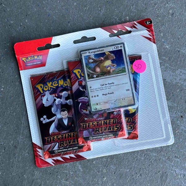 Pokemon Destined Rivals 3 Pack Blister Pack 2025 Pokémon Scarlet & Violet