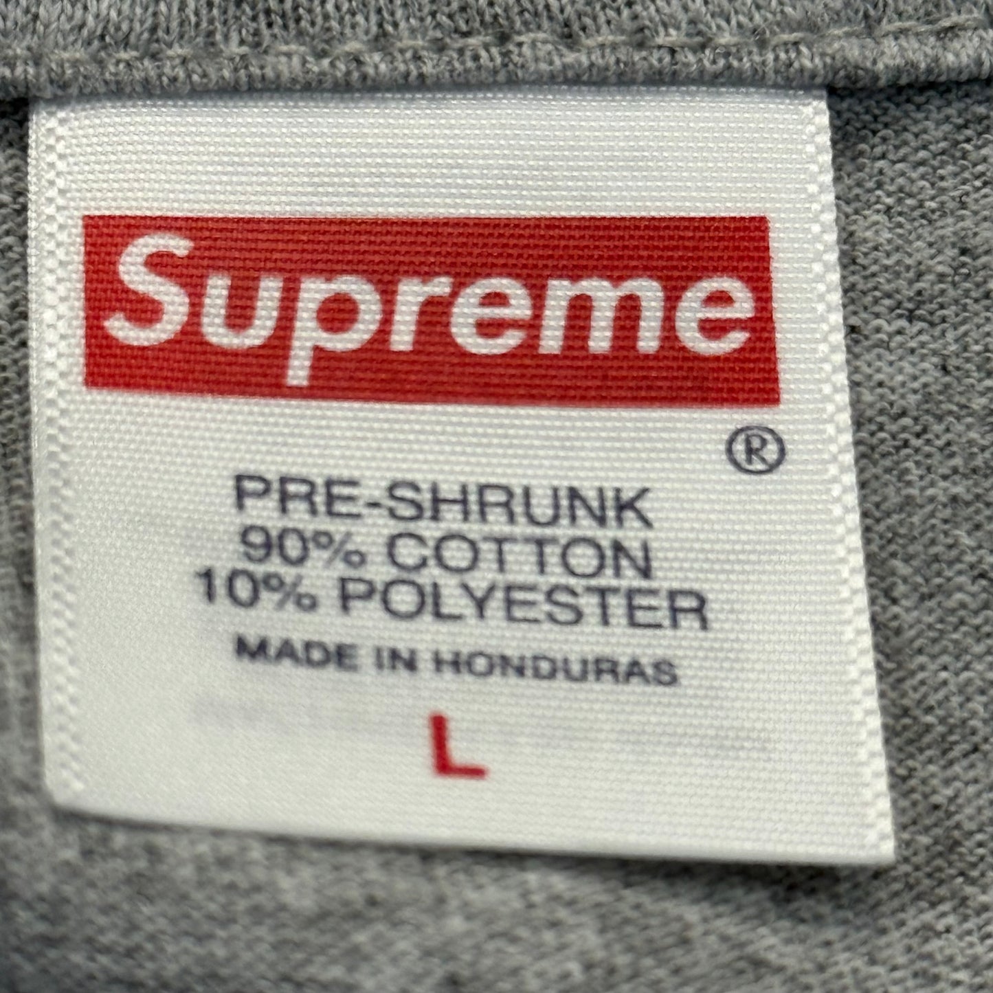 Supreme Playboi Carti Tee Grey SIZE L