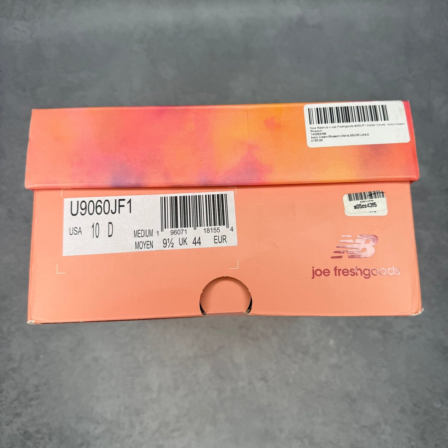 New Balance 9060 Joe Freshgoods Inside Voices Penny Cookie Pink *pre-owned* SIZE 10