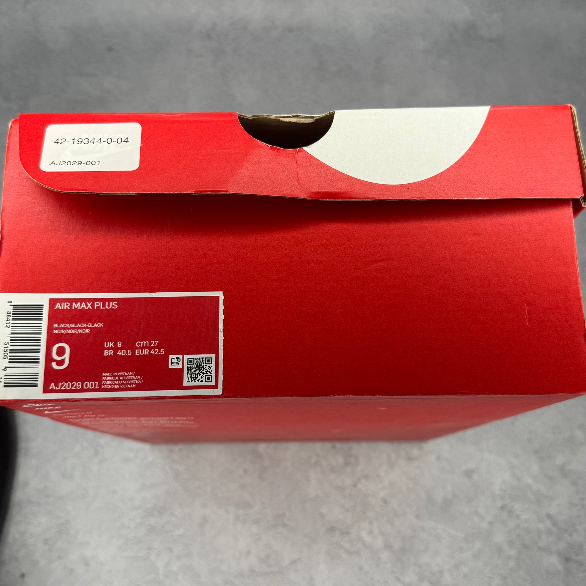 Nike Air Force 1 Mid '07 Black *pre-owned* SIZE 9.5