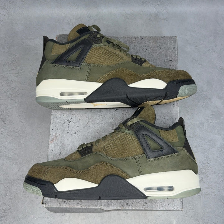 Jordan 4 Retro SE Craft Medium Olive 12 (Pre-Owned) - Image 1