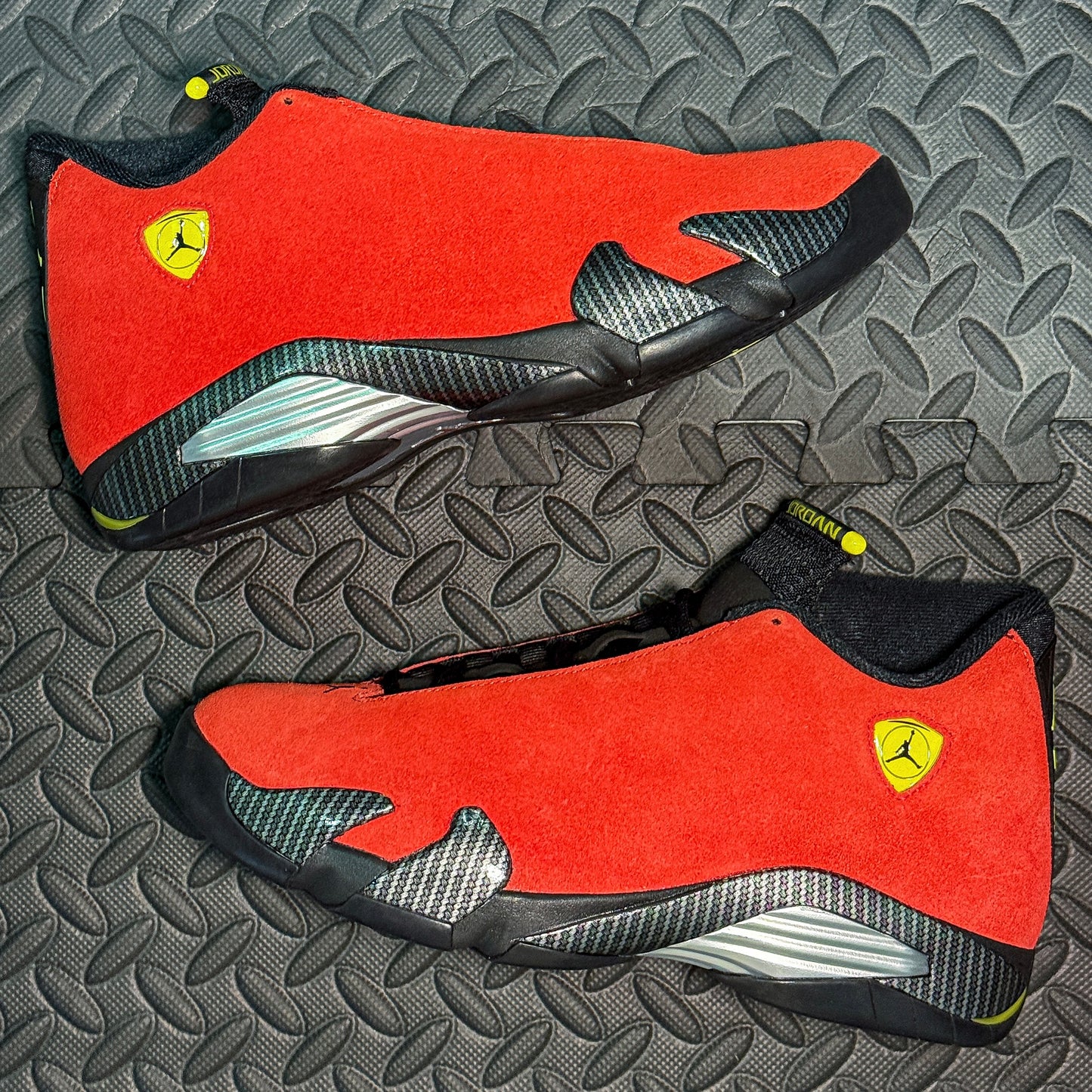 Jordan 14 Ferrari (2025) (Mens + Grade School)