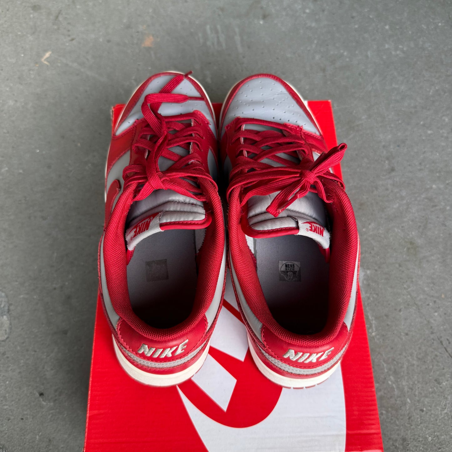 Nike Dunk Low Retro UNLV (2021) *pre-owned* (SIZE 10)