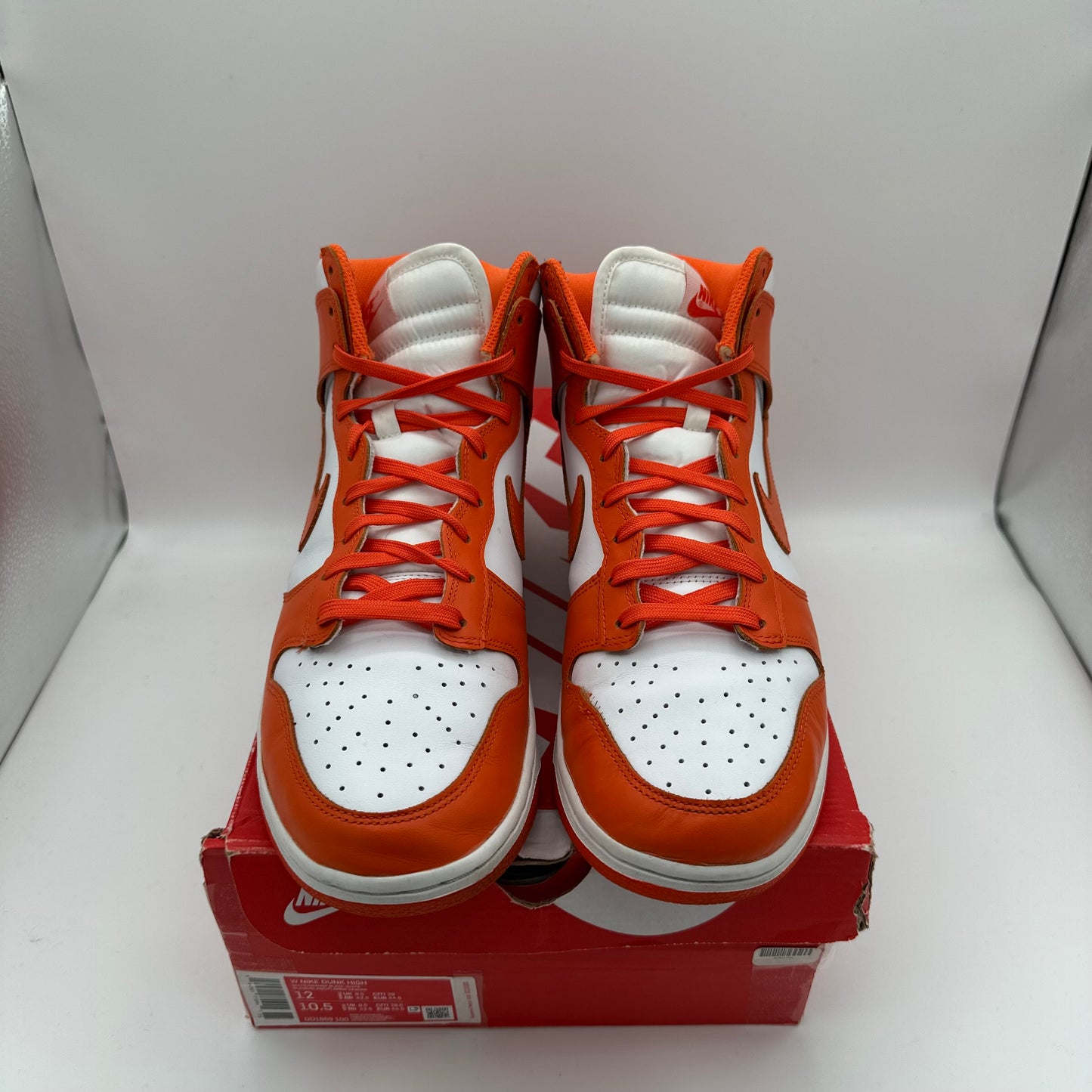 Nike Dunk High Syracuse 2021 Women’s *pre-owned* (SIZE 12W)