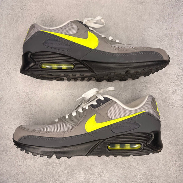 Nike Air Max 90 Neon *pre - owned* SIZE 12 - Kicks Collective PA - Nike - IQ0289-010 - Men's Shoes - 12M/13.5W - Pre - Owned - No Box
