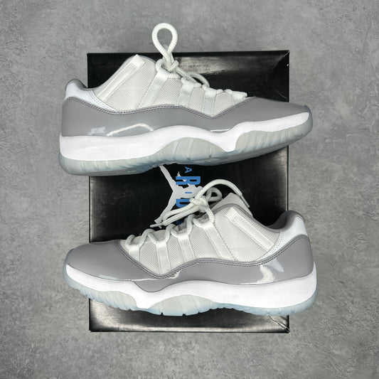 Jordan 11 Retro Low Cement Grey *pre-owned* SIZE 9.5