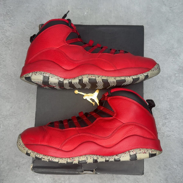 Jordan 10 Retro Bulls Over Broadway 10.5 (Pre-Owned) - front