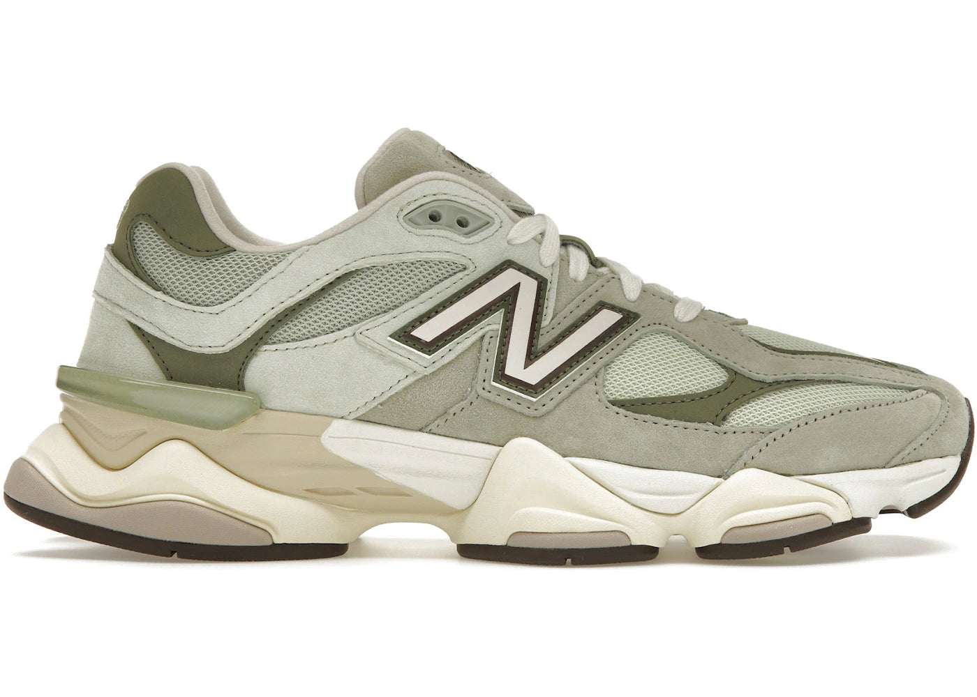 New Balance 9060 Olivine *pre-owned* SIZE 9