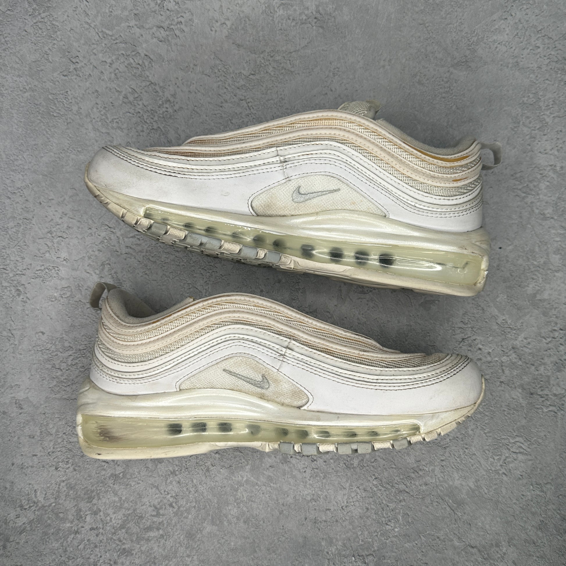 Nike Air Max 97 White Pure Platinum (Women's) *pre-owned* SIZE 8W