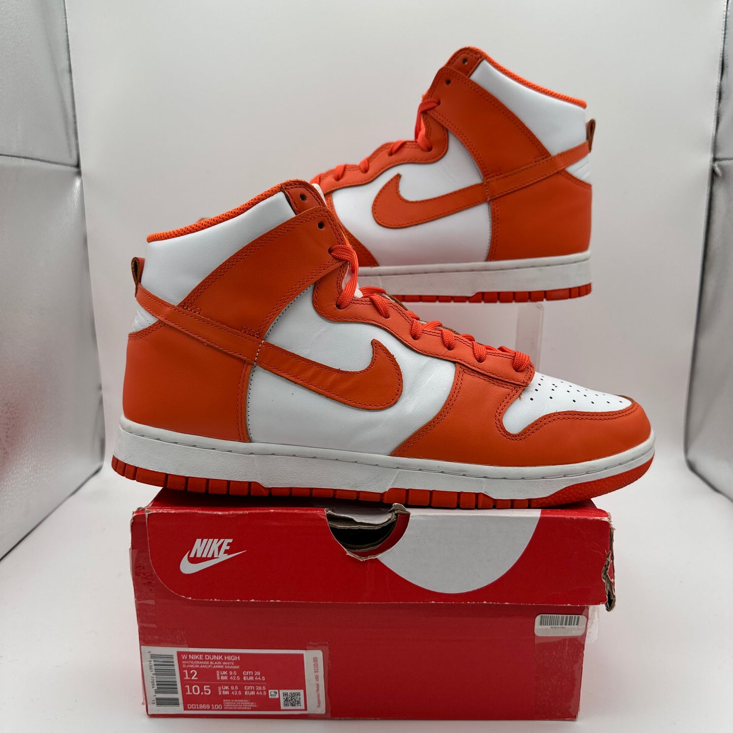 Nike Dunk High Syracuse 2021 Women’s *pre-owned* (SIZE 12W)