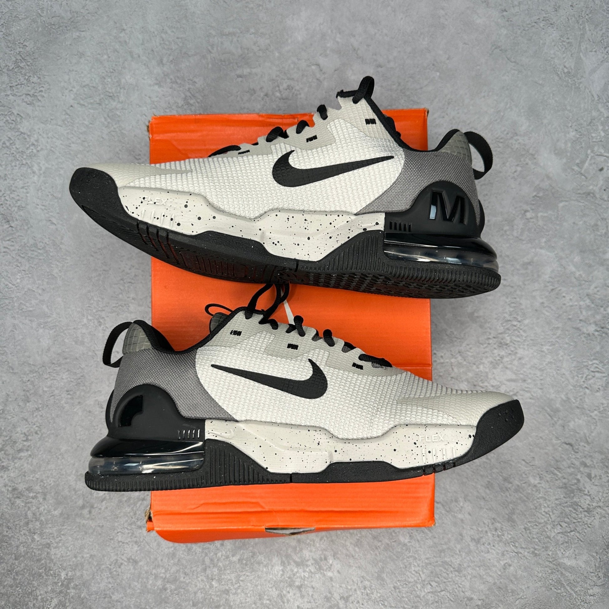 Nike Air Max Alpha Trainer 5 Light Iron Ore Flat Pewter Black - Kicks Collective PA - Nike - DM0829 - 013 - Men's Shoes - 10M/11.5W - Brand New
