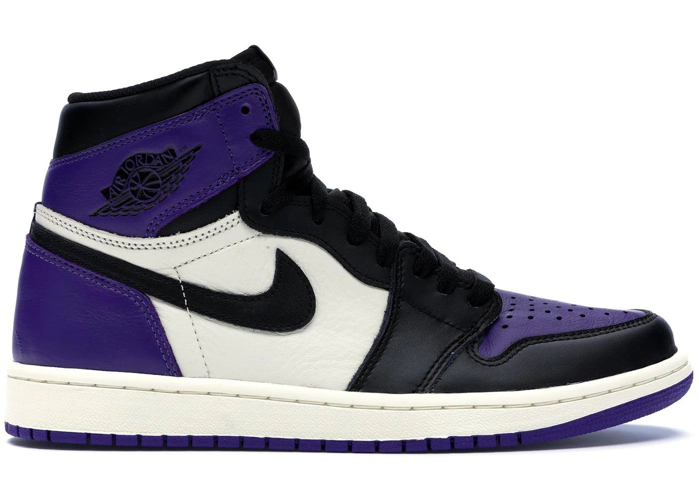 Jordan 1 Retro High Court Purple *pre-owned* SIZE 9.5