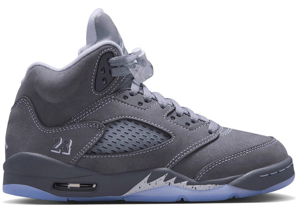Jordan 5 Retro Wolf Grey (2026) (GS) - Kicks Collective PA - Jordan - 440888-002 - Kid's Shoes - 5Y - Brand New