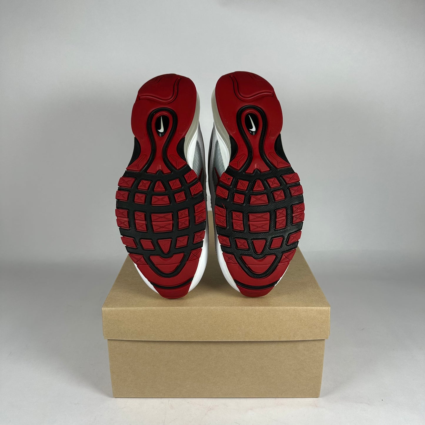 Nike Air Max 97 White Bullet *pre-owned* size 9.5
