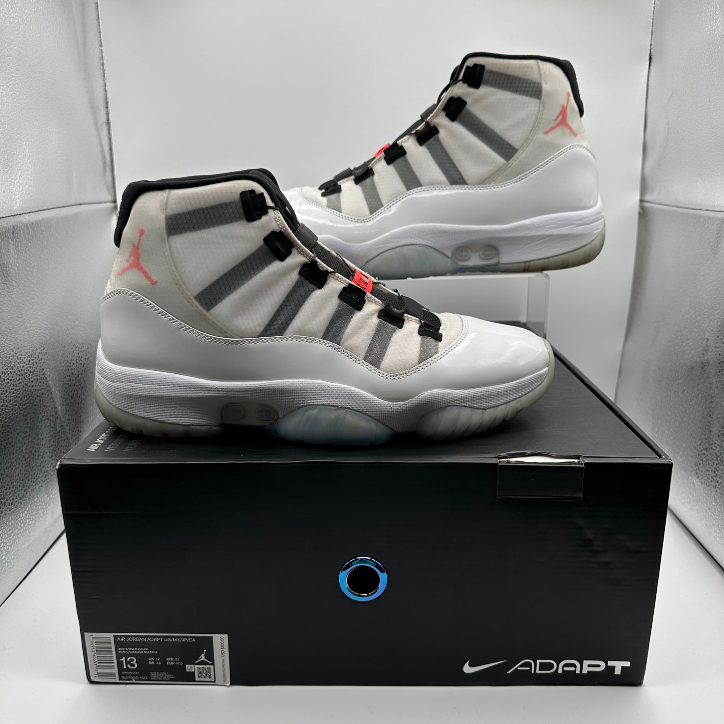 Jordan 11 Adapt White *pre-owned* (SIZE 13)