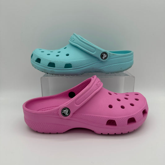 Crocs Clogs Cotton Candy *pre-owned* (SIZE 6Y)
