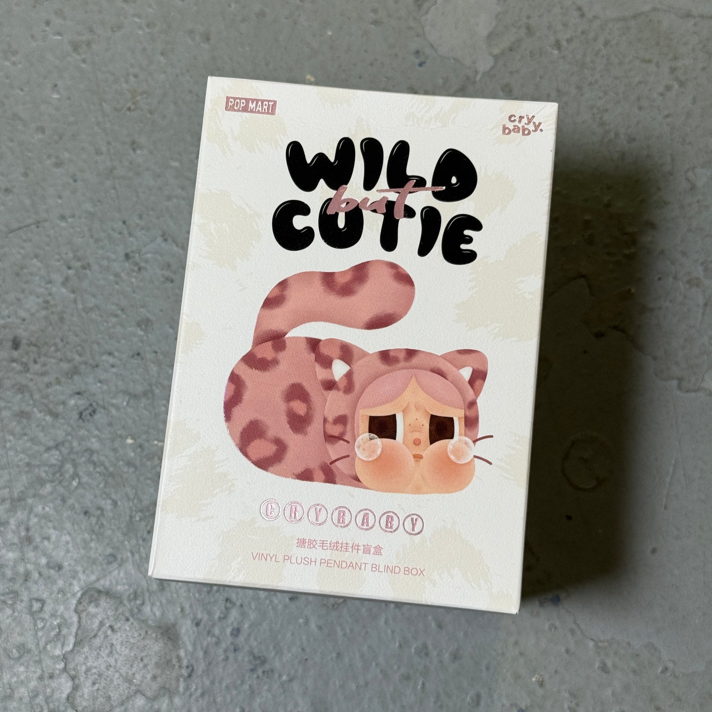 Pop Mart CRYBABY Wild but Cutie Series Vinyl Plush Pendant (SINGLES)