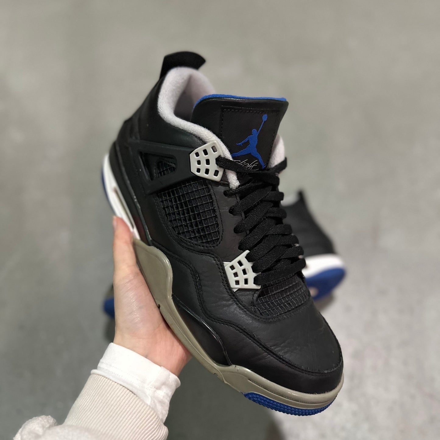 Jordan 4 Retro Motorsport Alternate *pre-owned* (SIZE 9.5)