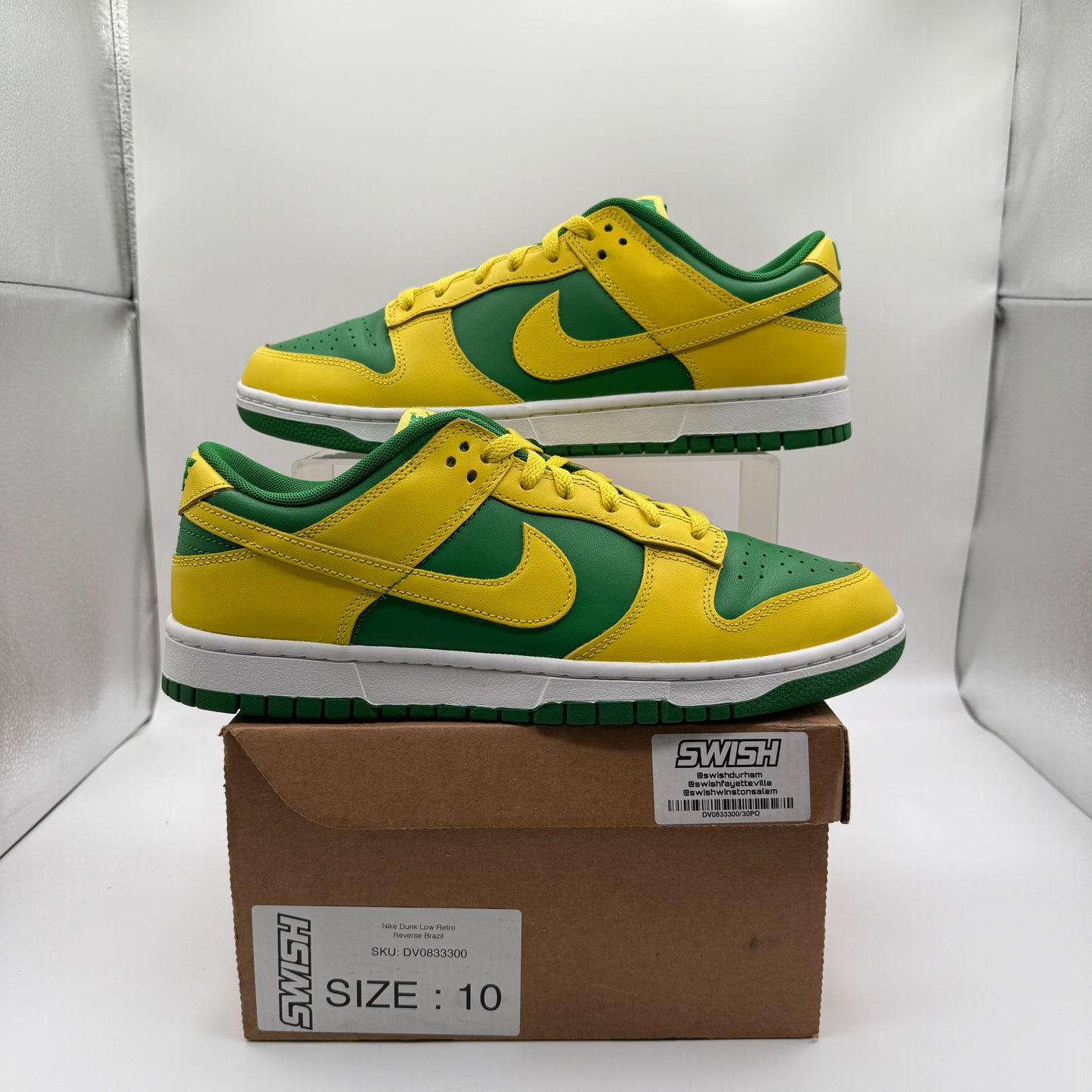 Nike Dunk Low Reverse Brazil *pre-owned* (SIZE 10)