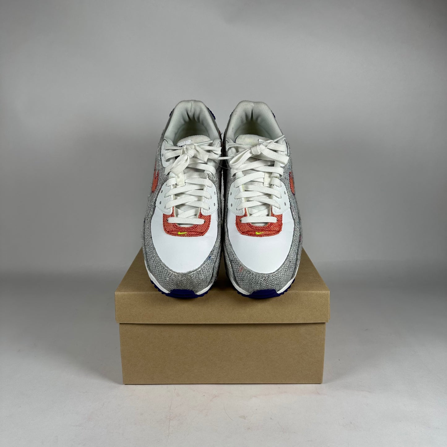 Nike Air Max 90 Jacquard Court Purple *pre-owned* size 9.5