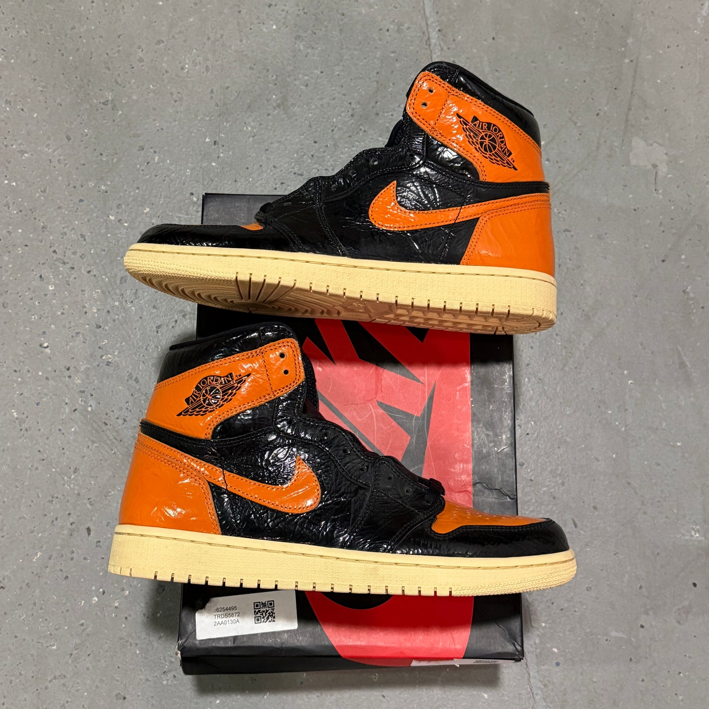 Jordan 1 High Retro Shattered Backboard 3.0 *pre-owned* (SIZE 9)