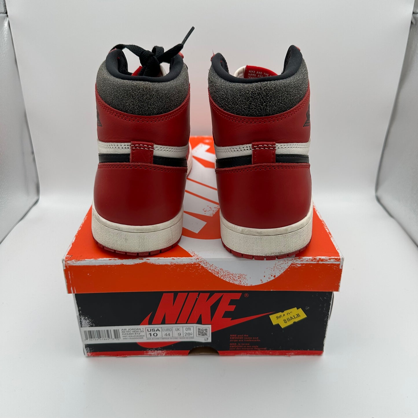 Jordan 1 High Lost and Found *pre-owned* (SIZE 10)