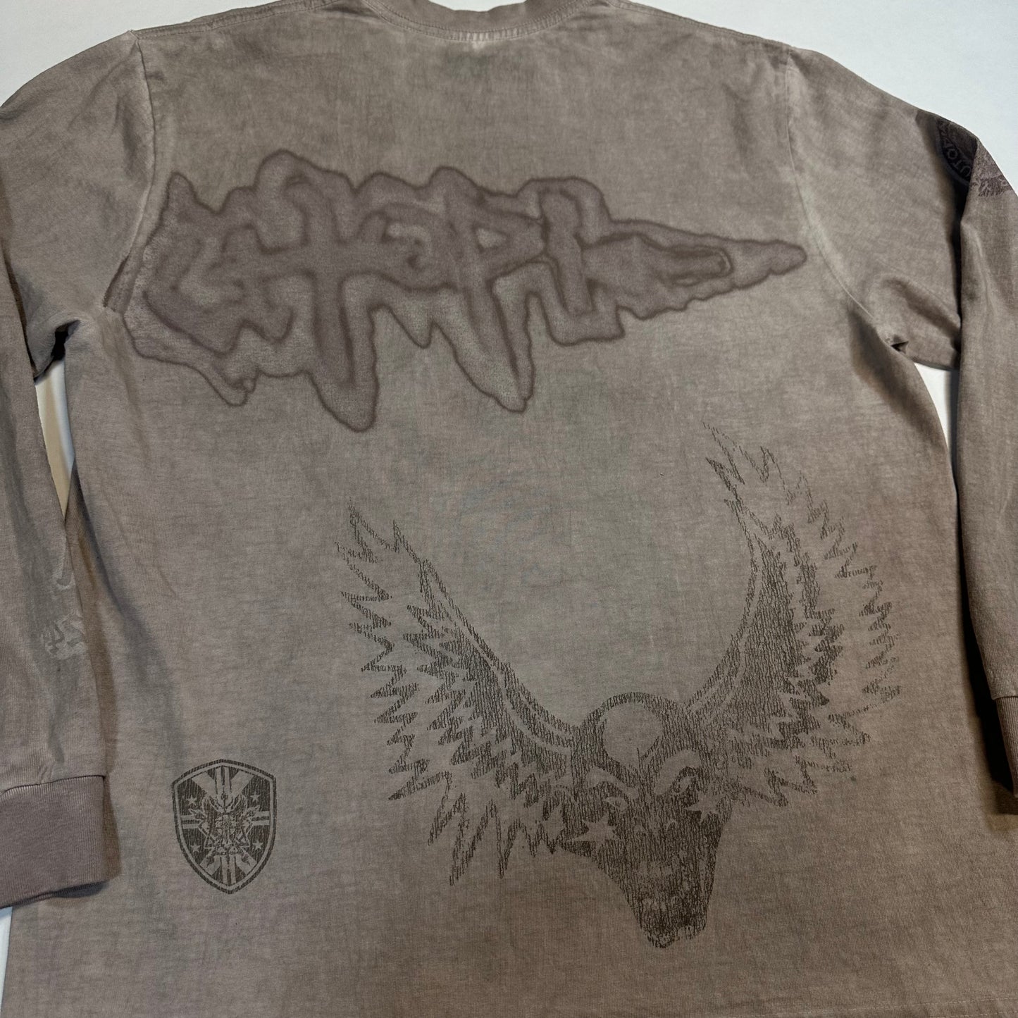 Travis Scott Long Sleeve II T-Shirt Taupe