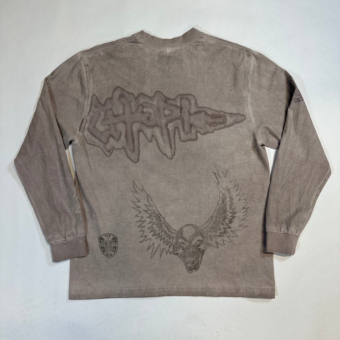 Travis Scott Long Sleeve II T-Shirt Taupe