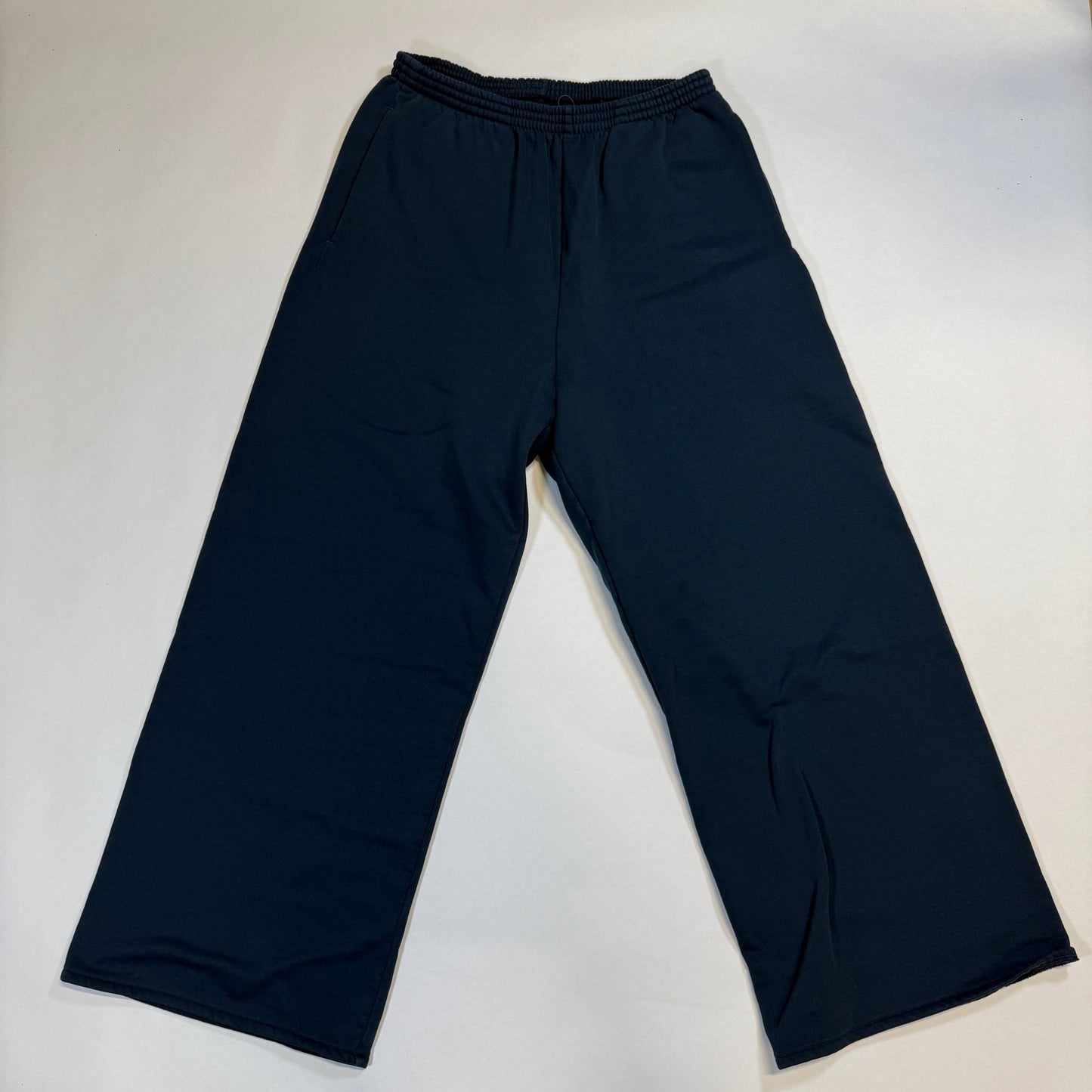 Yeezy Gap Dark Blue Fleece Relaxed Jogger Sweatpants - Kicks Collective PA - Yeezy Gap - - Sweatpants - Large