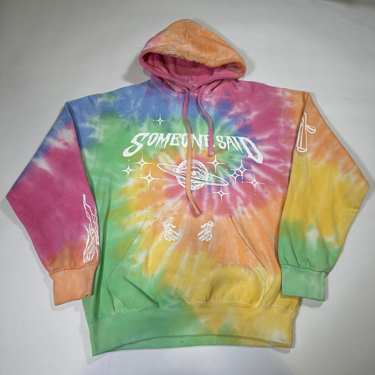 Swae Lee Someone Said Tie Dye Hoodie *pre-owned*